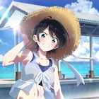 「彼女、お借りします」第4期、夏を感じさせる景色の「更科瑠夏デートビジュアル」