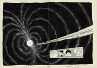 「銀河鉄道999」週刊少年キング1978年4月24日号／No.18（少年画報社） (c)松本零士／零時社