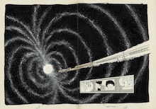 「銀河鉄道999」週刊少年キング1978年4月24日号／No.18（少年画報社） (c)松本零士／零時社