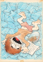 「男おいどん」週刊少年マガジン1972年3月26日号 / No.14 表紙（講談社） (c)松本零士／零時社