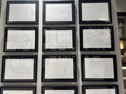 Déesse space caiman shibuyaで開催されている、出版記念展の様子