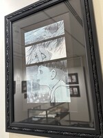 Déesse space caiman shibuyaで開催されている、出版記念展の様子