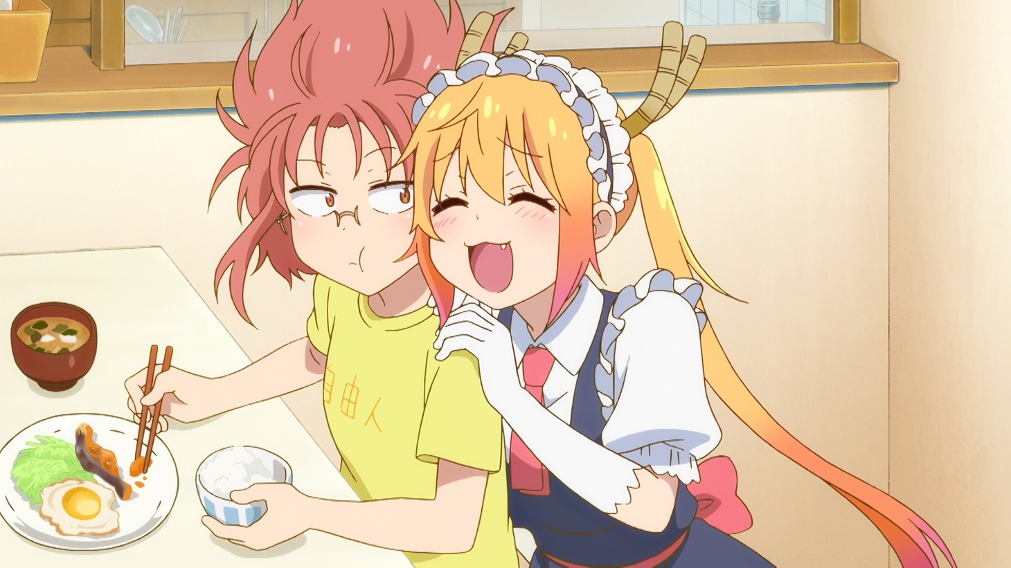 映画「小林さんちのメイドラゴン さみしがりやの竜」の“オープニング主題歌すぺしゃる予告”より (c)クール教信者・双葉社／ドラゴン生活向上委員会