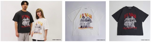 刃牙 まとめ売り 刃牙】集合かすれTシャツ」 - 「刃牙」「クローズ」「WORST」が