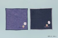 「コジコジ ワンポイント刺繍 ハンカチ」