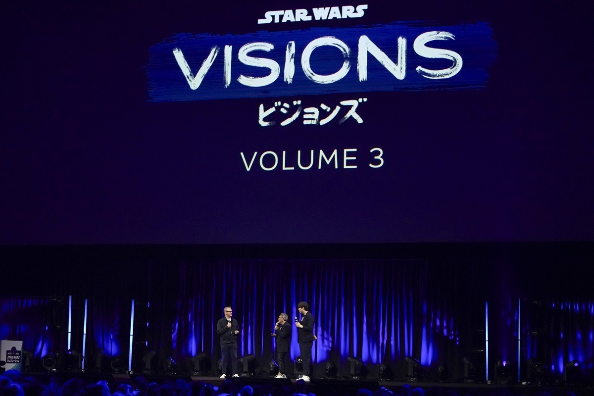 「スター・ウォーズ：ビジョンズ」パネルの様子