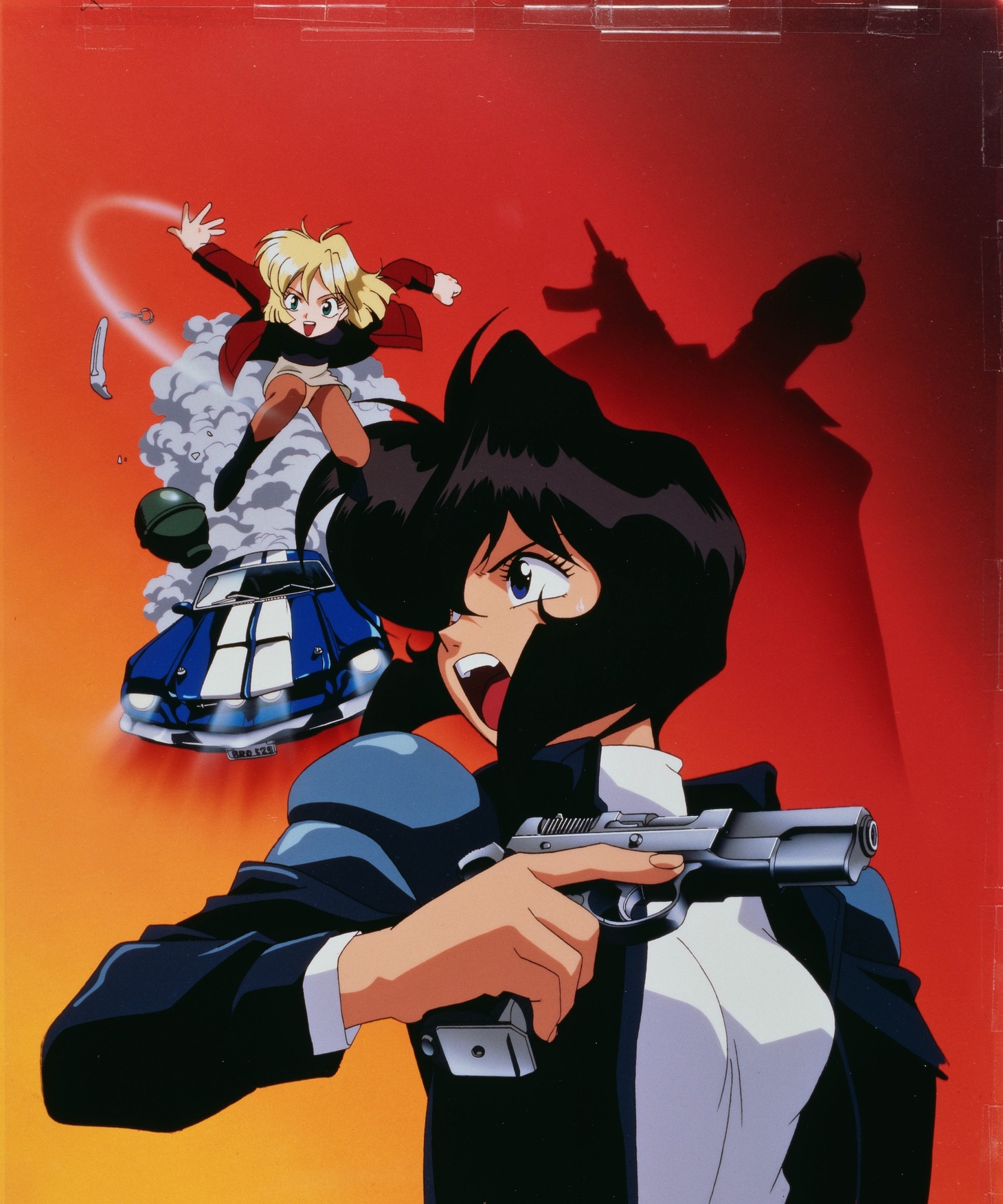 4月放送の「GUN SMITH CATS」ビジュアル (c)1995 園田健一/講談社・バップ・TBS