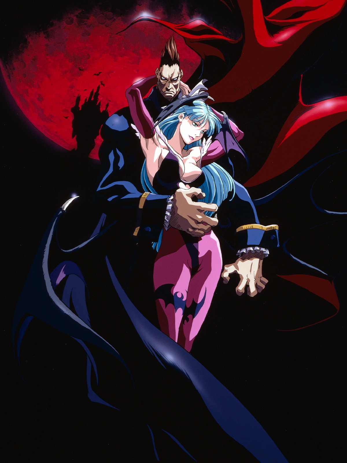 「ヴァンパイアハンター THE ANIMATED SERIES
」ビジュアル (c) CAPCOM/アミューズ LICENSED by CAPCOM
