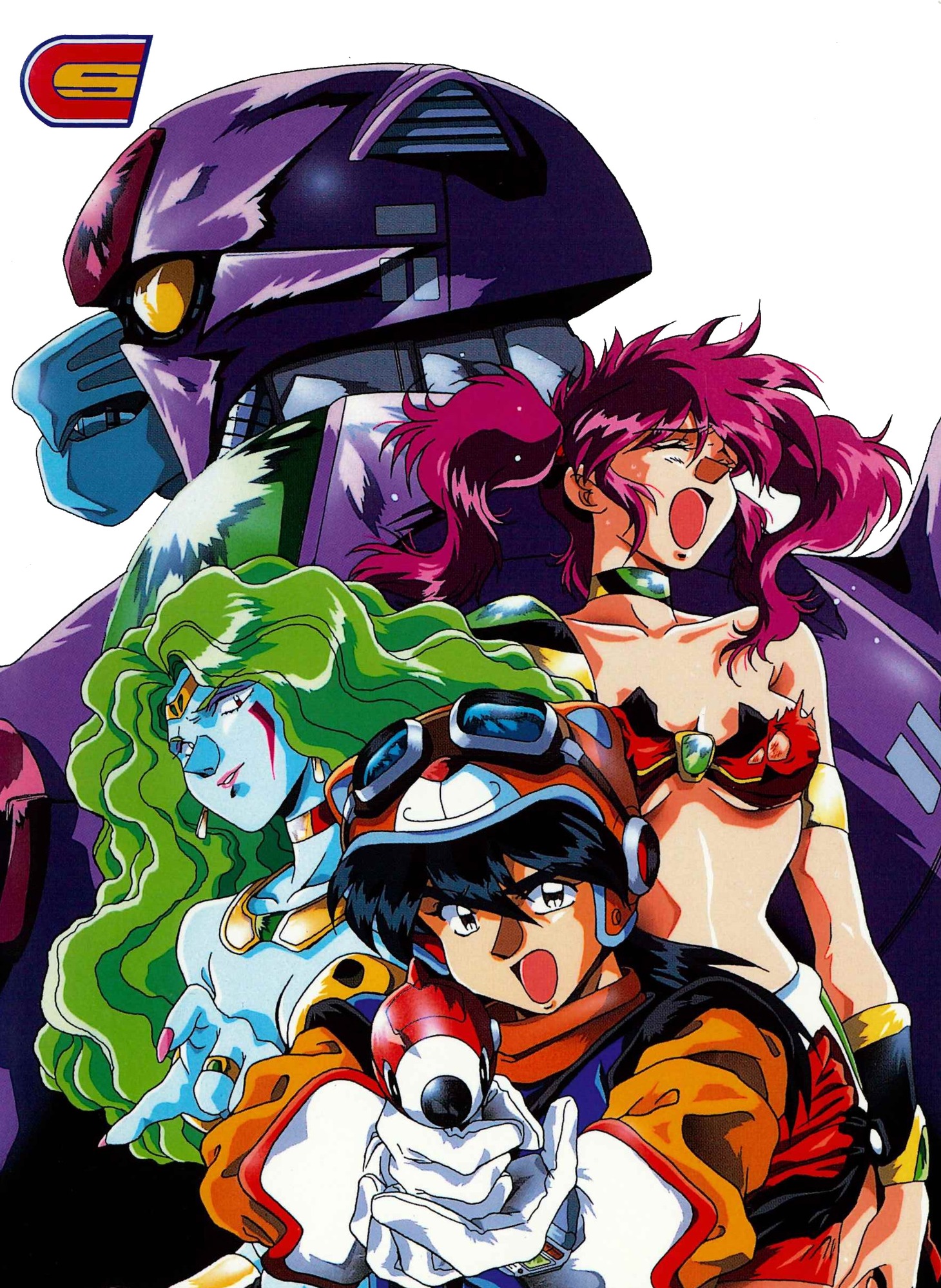 「コズミック・ファンタジー 銀河女豹の罠」ビジュアル (c)1994 越智一裕・TTT