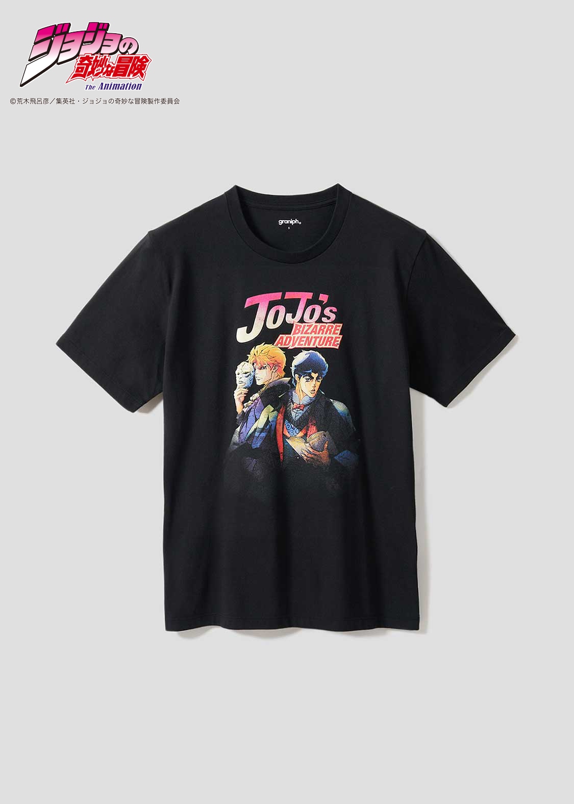 「ファントムブラッド｜Tシャツ」 (c)荒木飛呂彦／集英社・ジョジョの奇妙な冒険製作委員会