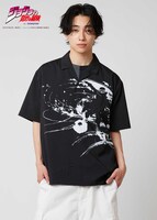 「ウィル・Ａ・ツェペリ｜ビッグシルエットオープンカラーシャツ」 (c)荒木飛呂彦／集英社・ジョジョの奇妙な冒険製作委員会