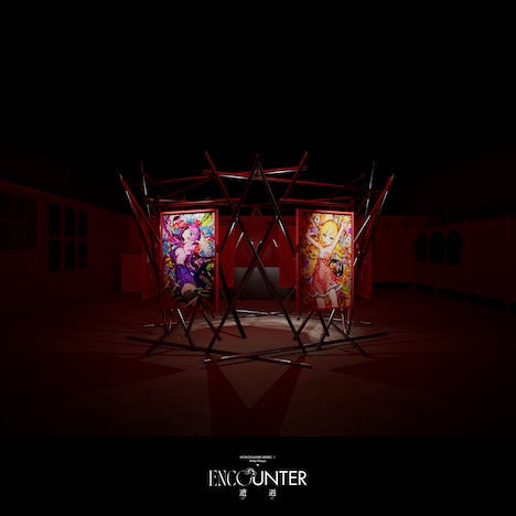 「〈物語〉シリーズ × Mika Pikazo POP-UP『ENCOUNTER 遭遇』」より