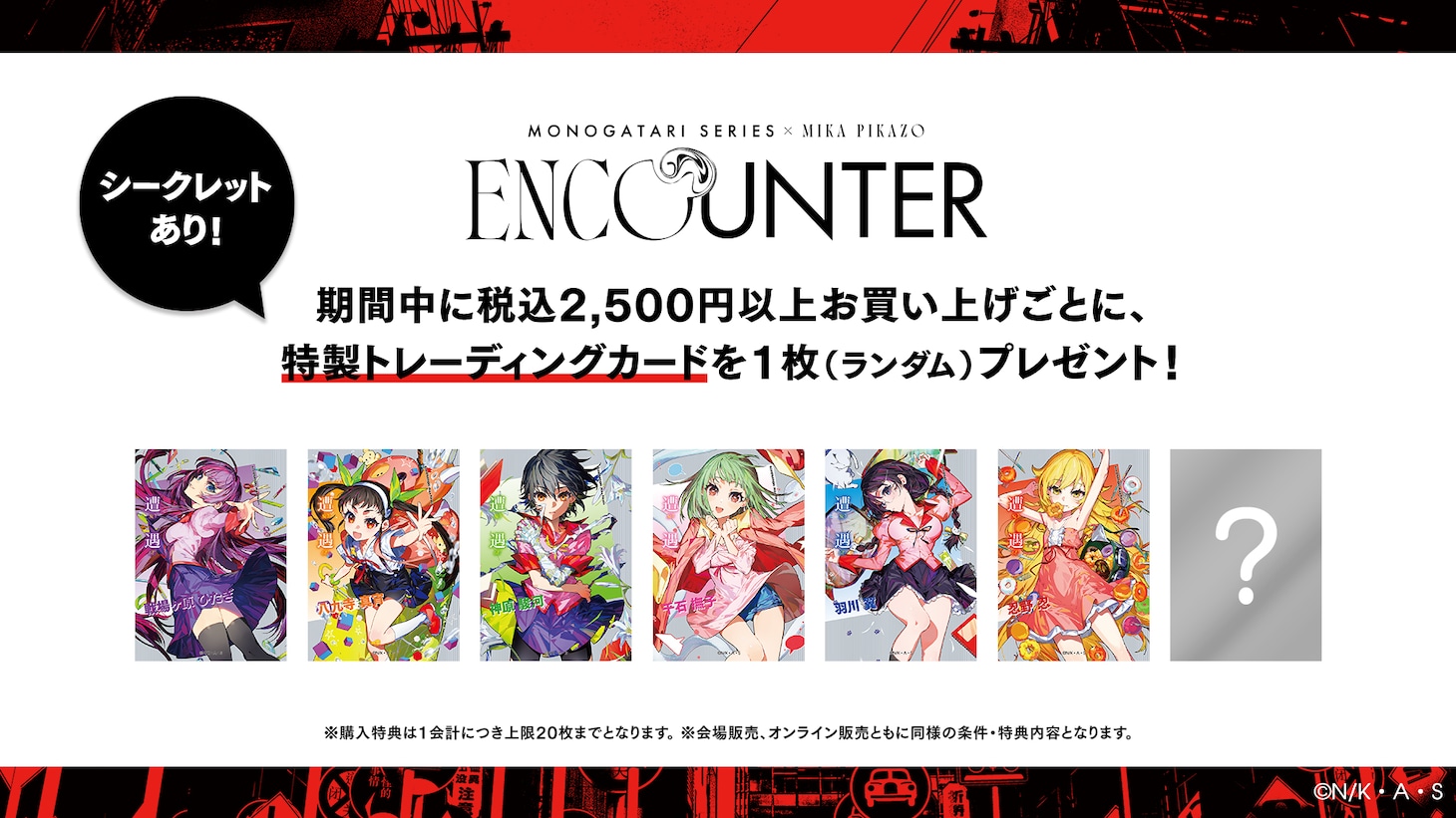 購入特典に用意された特製トレーディングカード
