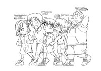 青山剛昌による「24時間テレビ48-愛は地球を救う-」“チャリTシャツ”のデザイン (c)青山剛昌／小学館