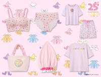 「おジャ魔女どれみ」とPEACH JOHNのコラボアイテム。