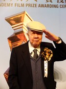 2019年、第42回日本アカデミー賞協会特別賞を受賞した大塚康生（撮影：南正時）