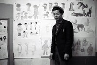 東映動画作品「太陽の王子 ホルスの大冒険」で初の作画監督を務めた大塚康生（提供：大塚康生）