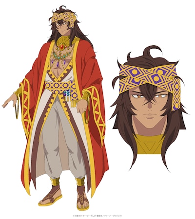 マストマ（CV：武内駿輔）。強烈な男性社会として知られるサルムタリアの第二王子。とある理由から、クラウダ家に縁のあるレインを妻として手に入れようとするだけでなく、クローバーの女性陣にも興味を持つ。