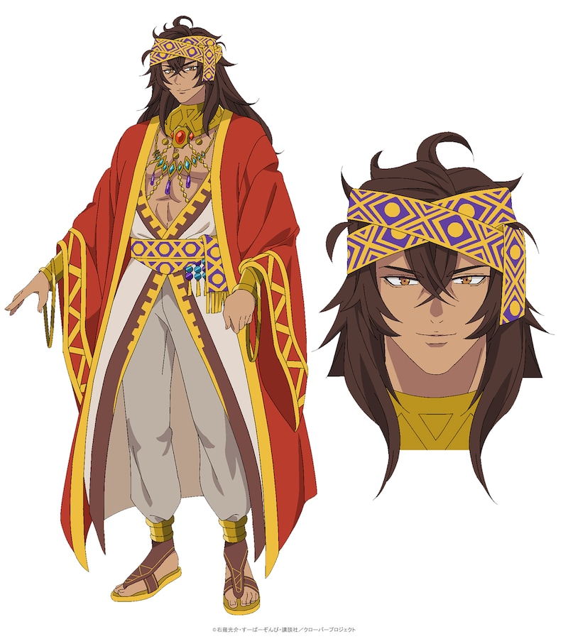 マストマ（CV：武内駿輔）。強烈な男性社会として知られるサルムタリアの第二王子。とある理由から、クラウダ家に縁のあるレインを妻として手に入れようとするだけでなく、クローバーの女性陣にも興味を持つ。