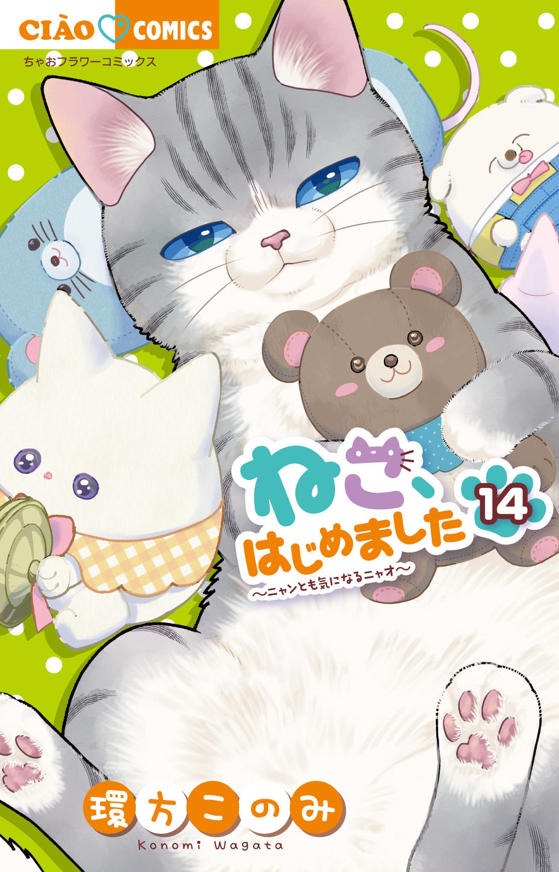 環方このみ「ねこ、はじめました」最新14巻