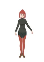 ライナ（CV：早見沙織）。アレルと同郷の剣士。幼少期にアレルと手合わせし、敗北を経験してしまう。現在は剣の都市ブレスギアのギルド・ドラゴンファングに所属している (c)九頭七尾/アース・スター エンターテイメント/無職の英雄製作委員会