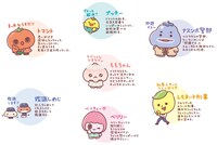 「うそ探偵トマント」の登場キャラクターのビジュアル