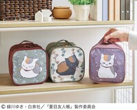 「ニャンコ先生と黒ニャンコのせり上がりお薬箱ポーチ」