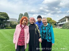 18時の回の出演者。左から野沢雅子、野村道子、壷井正、清水マリ
