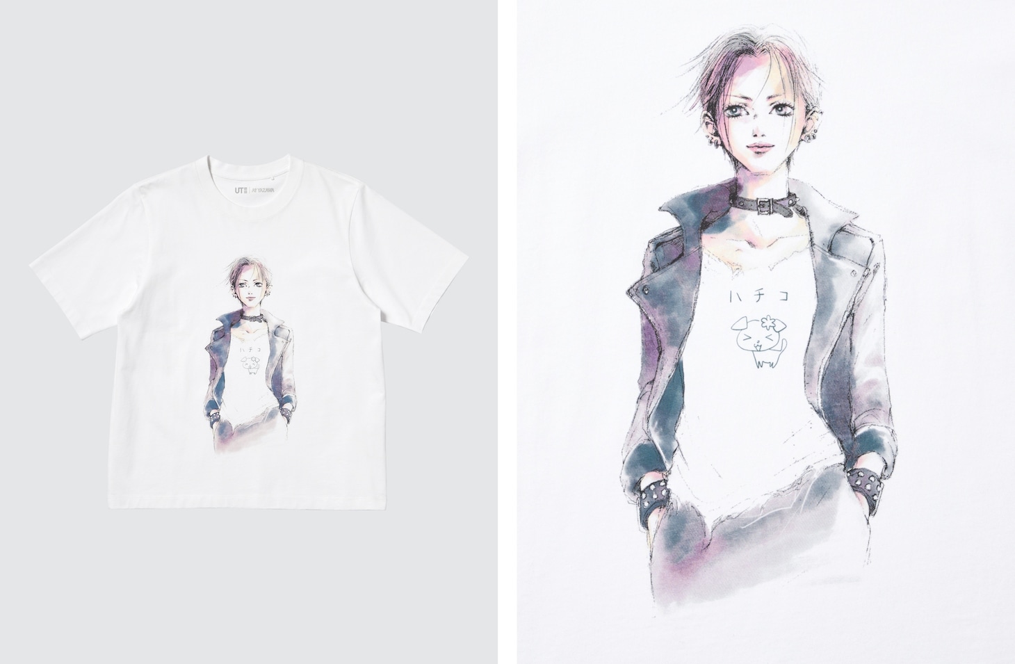 UT「矢沢あいコレクション」より、矢沢あい描き下ろしデザイン