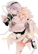 コミカライズ担当・南方純からのTVアニメ化お祝いイラスト。