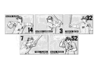 「トレーディングスクエア缶バッジ 千葉ロッテマリーンズコラボver.」全5種