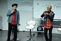 左から島本和彦、藤田和日郎