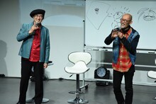 左から島本和彦、藤田和日郎