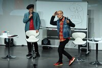 島本和彦の新連載がヴァンパイアものと聞き、「ヴァンパイアお好きなんですか？ 俺も好きなんですよ」と質問するも「そんなに好きじゃない」と返され、またも足元がおぼつかなくなる藤田和日郎