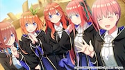 「五等分のプリンセス ～幻想と深淵と魔法学院～」ゲーム画面