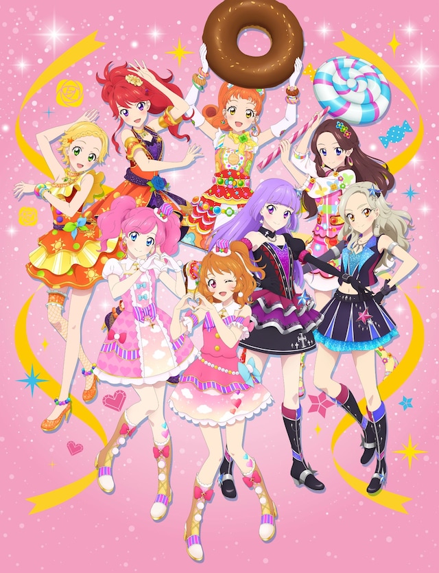 「アイカツ！メモリアルステージ ～輝きのユニットカップ～」キービジュアル