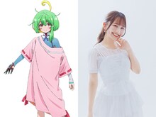 左からシノのキャラクタービジュアル、吉武千颯