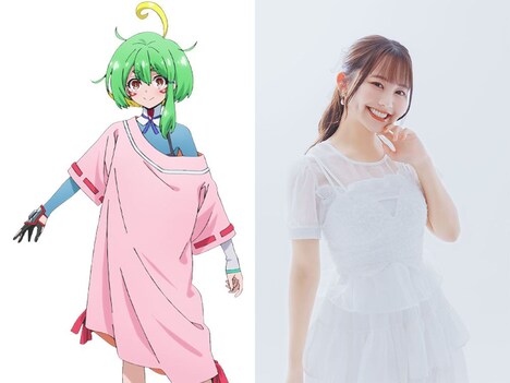 左からシノのキャラクタービジュアル、吉武千颯