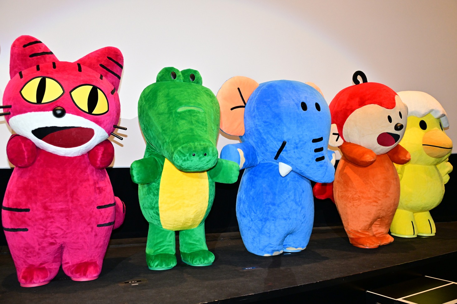 「映画『たべっ子どうぶつTHE MOVIE』たべっ子どうぶつの日 声優イベント」に駆けつけたどうぶつさんたち