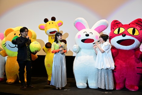 「映画『たべっ子どうぶつTHE MOVIE』たべっ子どうぶつの日 声優イベント」の様子