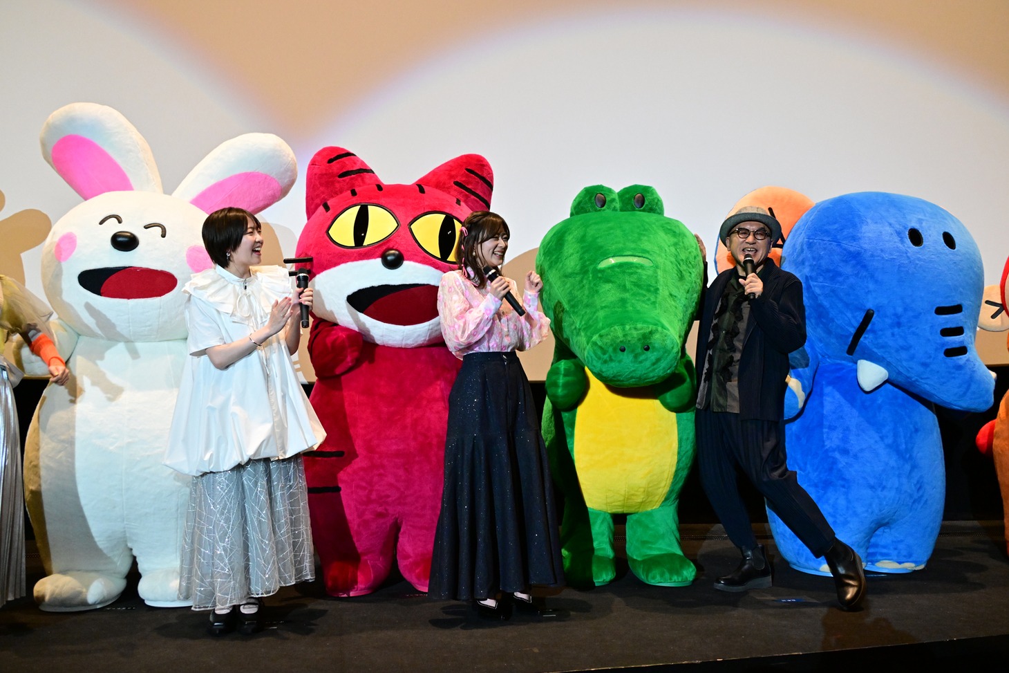 「映画『たべっ子どうぶつTHE MOVIE』たべっ子どうぶつの日 声優イベント」の様子