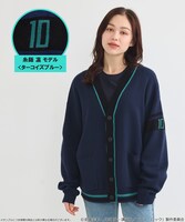 「ブルーロック ニットカーディガン」