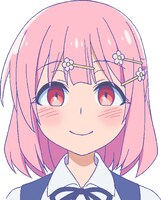 望月桃子（CV：茅野愛衣） (c)安原宏和／KADOKAWA／ゲーセン少女と異文化交流会