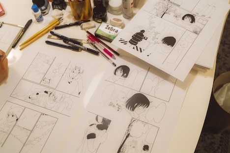 東村が全面監修した、作中に登場するマンガ