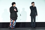 「劇場版『鬼滅の刃』無限列車編」のリバイバル上映を記念した舞台挨拶の様子