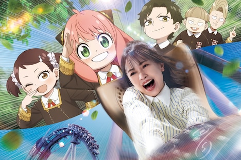 「SPY×FAMILY ストーリー・ライド ~わくわく! 課外授業でトロッコ体験~」ビジュアル