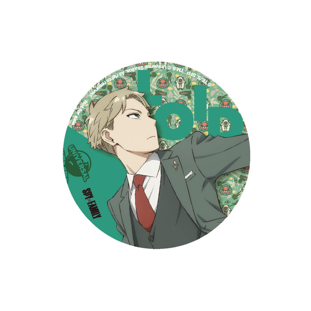 SPY×FAMILY USJ 缶バッジ ユニバーサル・クールジャパン 2025』「SPY×FAMILY