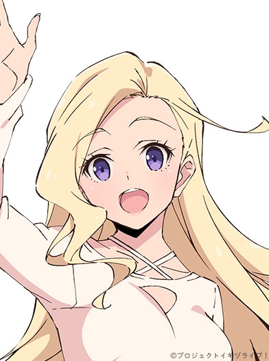 此花輝夜 リリイベ特典グリーティングカード イキヅライブ！ 天沢朱音　お渡し会 此花輝夜 リリイベ特典グリーティングカード イキヅライブ！ 天沢朱音