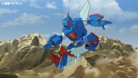 実験動画「BLUE GALE XABUNGLE SIDE L」場面カット