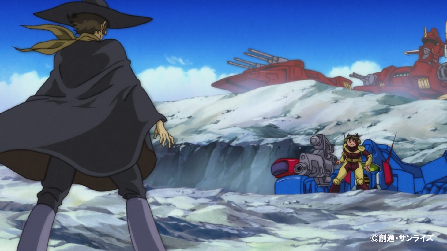 実験動画「BLUE GALE XABUNGLE SIDE L」場面カット